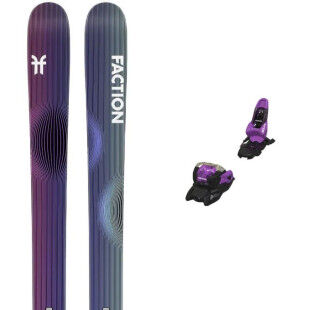 Pack of Faction STUDIO 2 skis + bindings : Colour - NONE, Ski size - 173