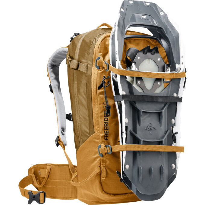 Ski touring backpack Deuter FREERIDER 30 Cinnamon Almond