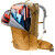 Sac à dos de randonnée ski Deuter FREERIDER 30 Cinnamon Almond