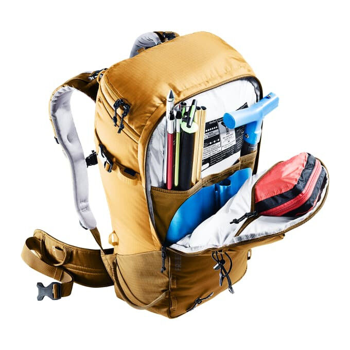 Ski touring backpack Deuter FREERIDER PRO 34 + Almond Cinnamon
