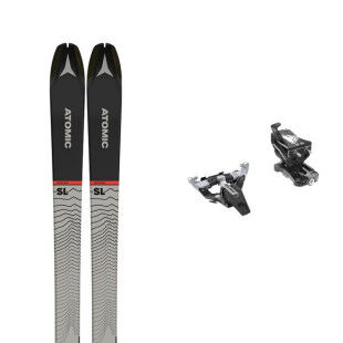 Pack of Atomic BACKLAND 80 SL skis + binding : Ski size - 170