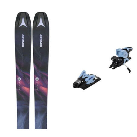 Pack of Atomic MAVEN 86 C skis + binding : Colour - Black/Red, Ski size - 169