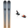 Skiset Rossignol SENDER SOUL 92 + Bindung : Größe der Skier - 176