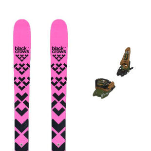 Black Crows CORVUS ski pack + binding : Colour - Pink, Ski size - 176