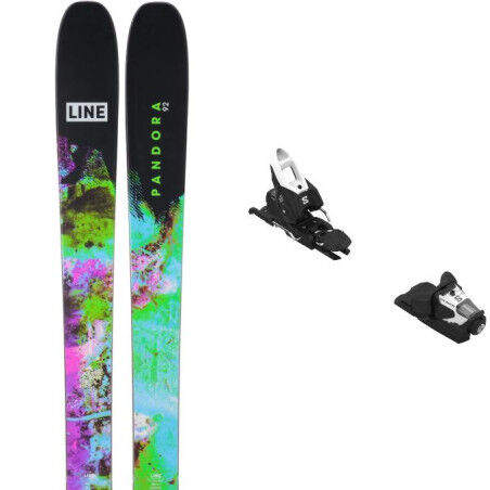 Skiset Line PANDORA 92 + Bindung : Größe der Skier - 161