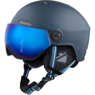 Unisex ski helmet Cairn REFLEX VISOR ANTHRACITE GREY