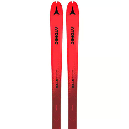 Atomic BACKLAND 65 UL + SKIN 65 RED ski + skin pack