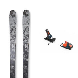 Skiset Rossignol BLACKOPS ESCAPER + Bindung : Größe der Skier - 172