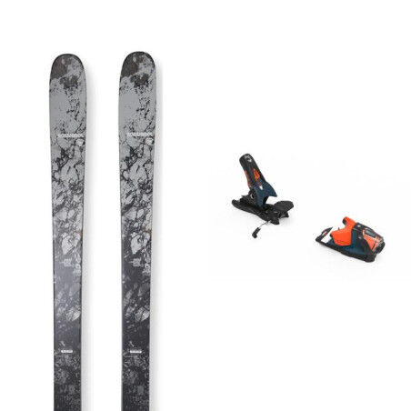 Skiset Rossignol BLACKOPS ESCAPER + Bindung : Größe der Skier - 172