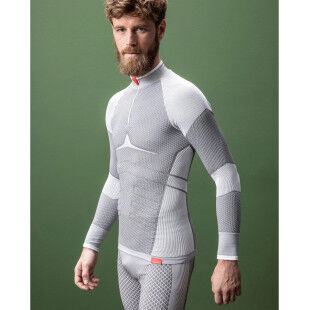 Damart : men's COMFORT 4 ZIPP collar t-shirt