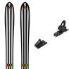 Pack of Salomon N DÉPART 1.0 skis + bindings : Ski size - 170