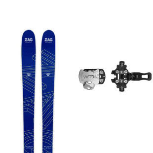Skiset Zag UBAC 89 + Bindung : Farbe - Unicolor, Größe der Skier - 176