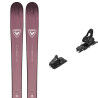 Rossignol RALLYBIRD SOUL 92 ski pack + binding : Ski size - 166