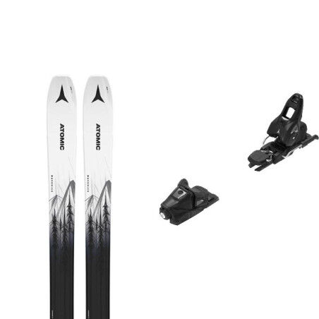 Pack of Atomic MAVERICK 100 TI skis + bindings : Colour - BLACK/WHITE/RED, Ski size - 180