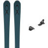 Pack of XO V7 OLD TEAL BLUE skis + bindings : Colour - OLD TEAL BLUE, Ski size - 166