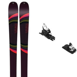 Skiset K2 MISSCONDUCT + Bindung : Größe der Skier - 169