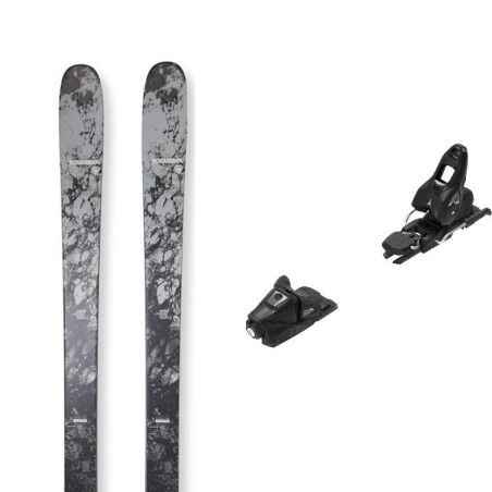 Pack de skis Rossignol BLACKOPS ESCAPER + fix : Taille des skis - 164