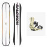 Pack snowboard Salomon ASSASSIN + fix : Couleur - Noir/Blanc, Taille des skis - 159