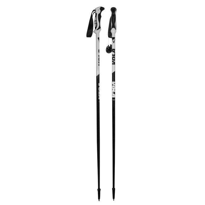 Bâtons de ski Vola 60-61 SR Noir/Blanc Bâtons de ski Vola 60-61 SR Noir/Blanc