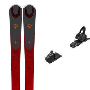 Skiset Rossignol Experience 86 Basalt Open + Bindung : Größe der Skier - 158