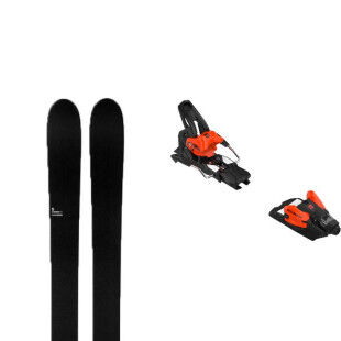 Pack de skis Candide BC 111 + fix : Couleur - Unicolor, Taille des skis - 181