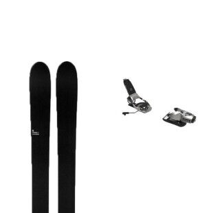 Pack of Candide BC 111 skis + bindings : Colour - Unicolor, Ski size - 181
