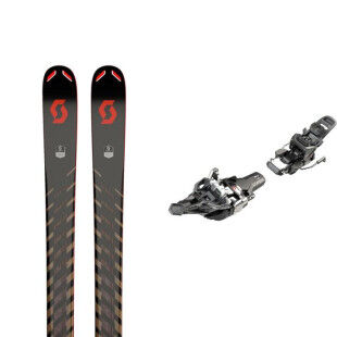 Set da sci Scott SUPERGUIDE 88 + attacco : Colore - Nero, Dimensioni dello sci - 168