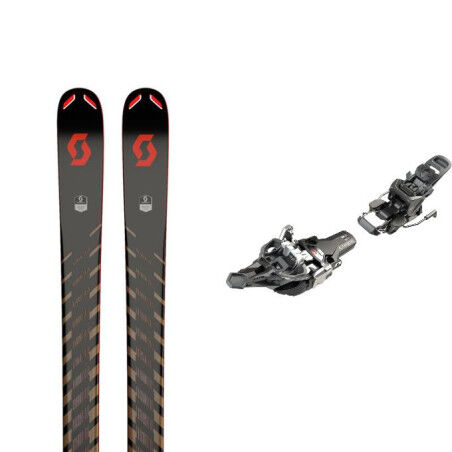 Pack de skis Scott SUPERGUIDE 88 + fix : Couleur - Black, Taille des skis - 168