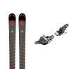 Set da sci Scott SUPERGUIDE 88 + attacco : Colore - Nero, Dimensioni dello sci - 168