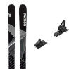 Skiset Faction MANA 2 black + bindung : Farbe - Schwarz, Größe der Skier - 183