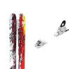 Skiset Atomic BENT 110 Red/Yellow + Bindung : Farbe - Unicolor, Größe der Skier - 180