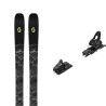 Zaino Scott SEA 88 + attacchi : Colore - Nero/Giallo, Dimensioni dello sci - 176