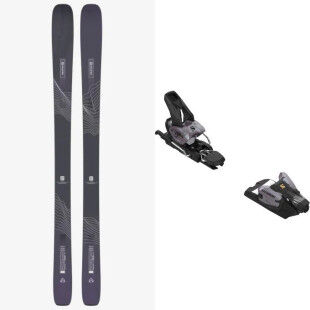 Set da sci Salomon STANCE W 88 Black + attacchi : Dimensioni dello sci - 168