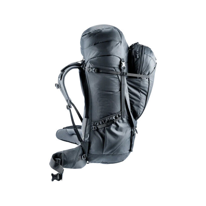 Deuter: VOYAGER 60+10 SL Black travel backpack