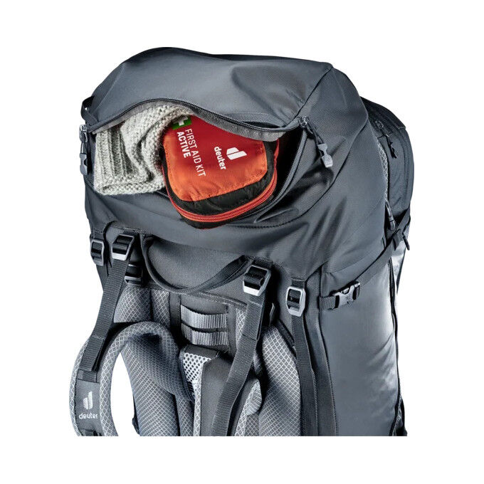 Deuter : sac à dos de voyage VOYAGER 60+10 SL Black