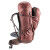 Deuter: VOYAGER 60+10 SL CASPIA-RAISIN travel backpack