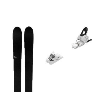 Set da sci Candide BC 111 + attacchi : Colore - Unicolor, Dimensioni dello sci - 175