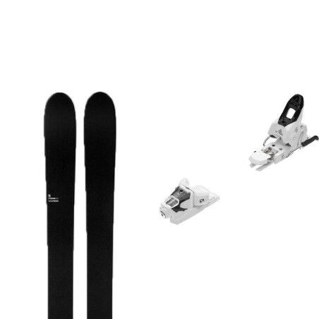 Pack de skis Candide BC 111 + fix : Couleur - Unicolor, Taille des skis - 175