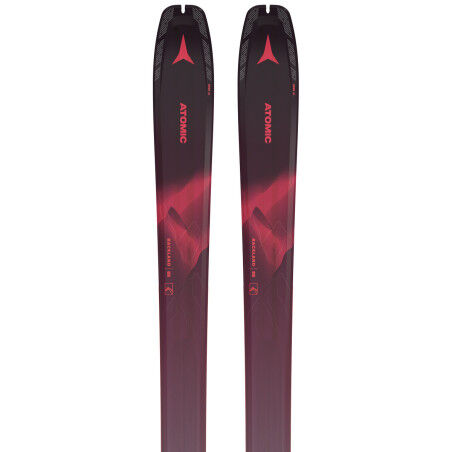 Pack of Atomic BACKLAND 88 W skis + bindings