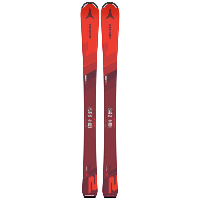 Pack of Atomic REDSTER J2 100-120 junior racing skis