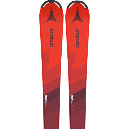 Pack of Atomic REDSTER J2 100-120 junior racing skis