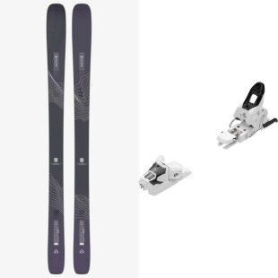 Set da sci Salomon STANCE W 88 Black + attacchi : Dimensioni dello sci - 168