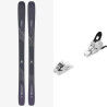 Set da sci Salomon STANCE W 88 Black + attacchi : Dimensioni dello sci - 168