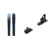 Set da sci Nordica UNLEASHED 90 + attacchi : Colore - Blu/Rosso, Dimensioni dello sci - 152