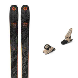 Pack of Blizzard RUSTLER 10 skis + bindings : Colour - Black, Ski size - 186