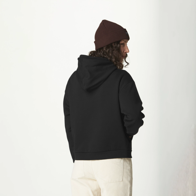 Damen-Kapuzenpullover Picture HENIA HOODIE black