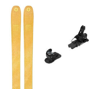 Set da sci Blizzard RUSTLER 11 giallo + attacchi : Colore - Giallo, Dimensioni dello sci - 186