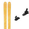 Set da sci Blizzard RUSTLER 11 giallo + attacchi : Colore - Giallo, Dimensioni dello sci - 186
