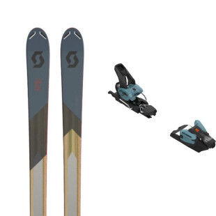 Pack of Scott PURE FREE 90TI skis + bindings : Ski size - 184