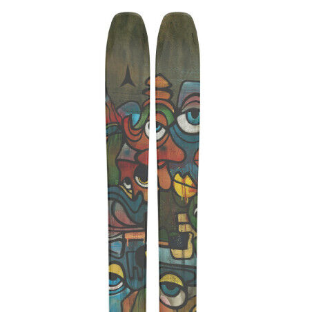 Atomic BENT 110 freeride ski pack with bindings